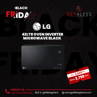 LG Microwave 42 ltrs Oven Inverter Black