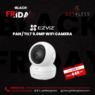 EZVIZ Pan & Tilt Wifi Camera with Free EZVIZ Micro SD Card 32 GB