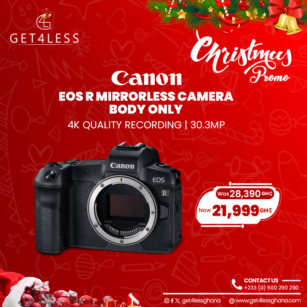 Canon EOS R Mirrorless Digital Camera - Body