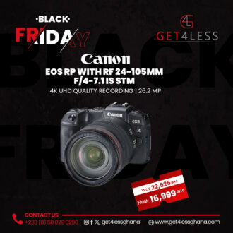 Canon EOS RP Camera with RF24-105 S EU 26 Lens