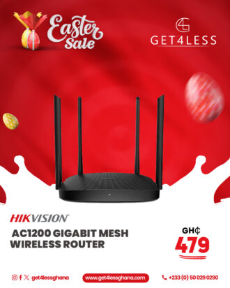 Hikvision AC1200 Gigabit Port Wireless Router
