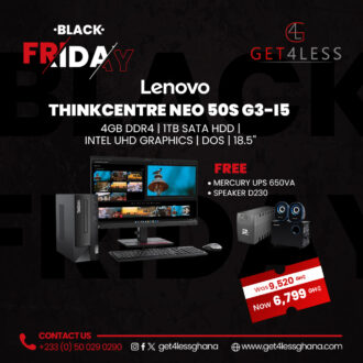 Lenovo ThinkCentre PC Neo 50s Core i5 G12 4GB RAM 1TB HDD with Free Mercury Mav650Va UPS and D230 Speaker