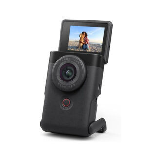 Canon PowerShot V10 BK Vlogging Kit-4K UHD Quality Recording 20.9MP Black