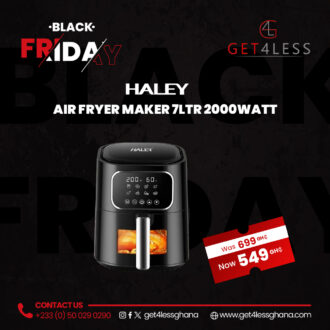Haley Air Fryer Maker 7Ltr 2000Watt