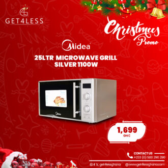 Midea Microwave Grill 25 ltr Silver 1100W