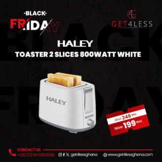 Haley Toaster 2 Slices 800 Watt