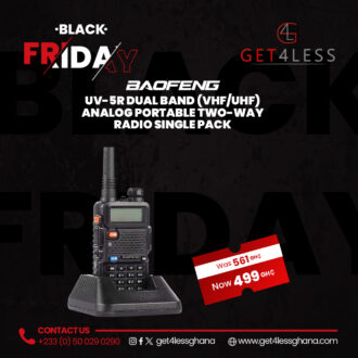 BAOFENG UV-5R Dual Band (VHF/UHF) Analog Portable Two way Radio