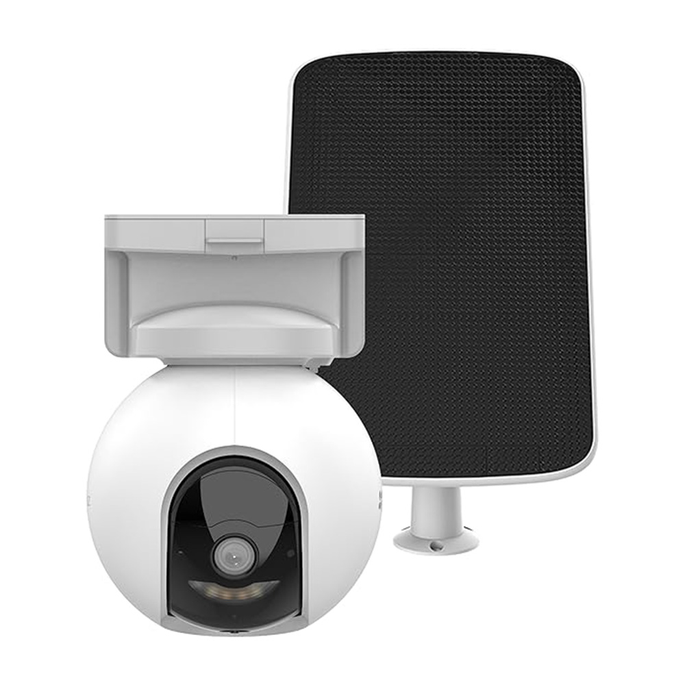 EZVIZ PT 8.0MP WiFi Camera with Battery with Solar Free EZVIZ Micro SD Card 32 GB