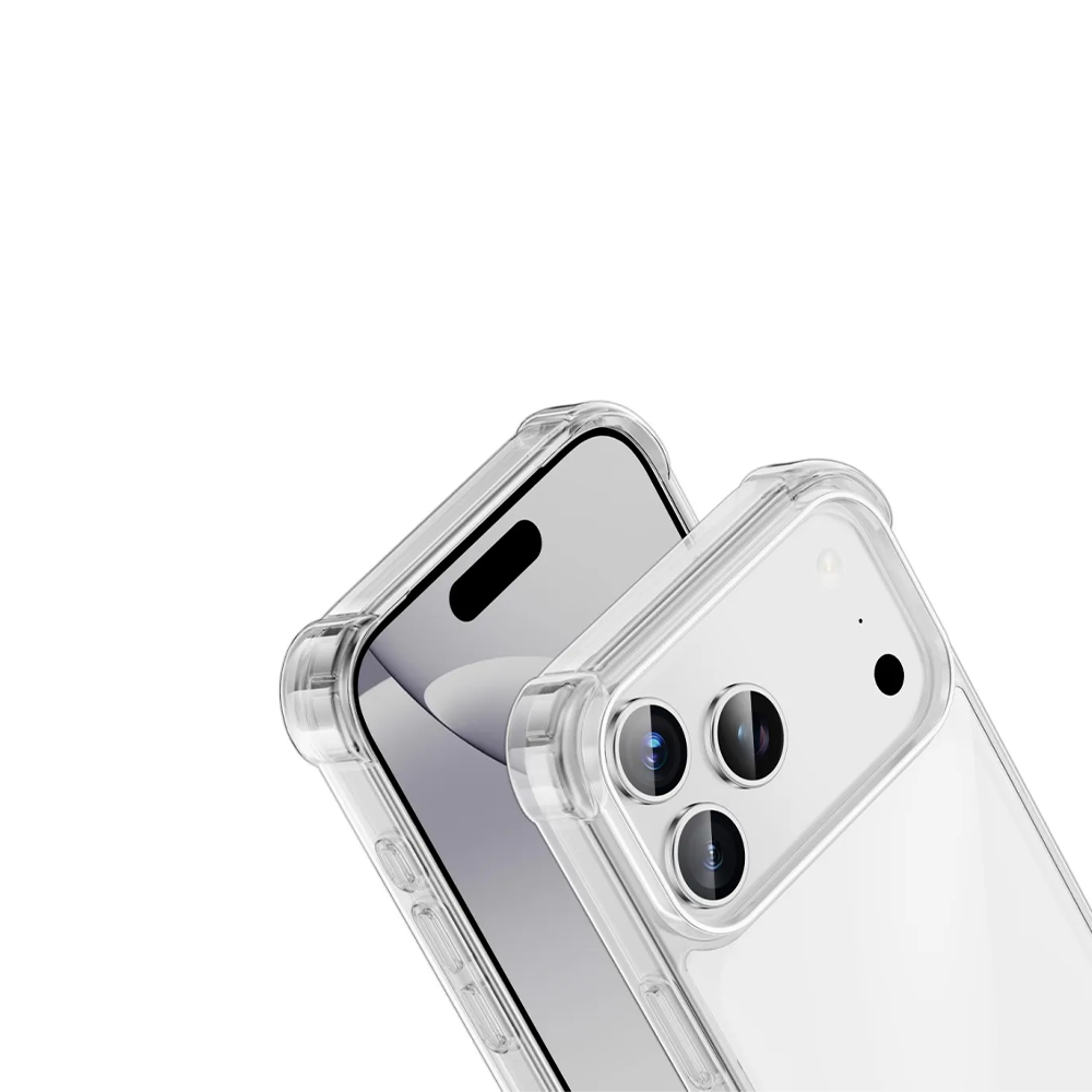 Green Lion Anti-Shock Case For Iphone 17 Pro Max - Clear - Image 2