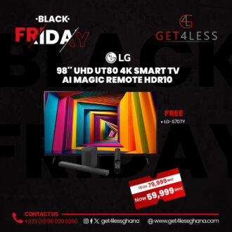 LG TV 98 Smart Satellite UHD 4K Magic Remote Control with Free LG Sound Bar LG-S70TY
