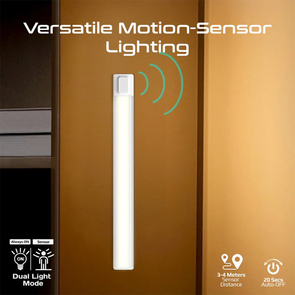 Promate 40cm Rechargeable Light Strip with Motion Sensor - Image 2