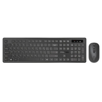 Promate Sleek Profile Full-Size Wireless Keyboard and Mouse