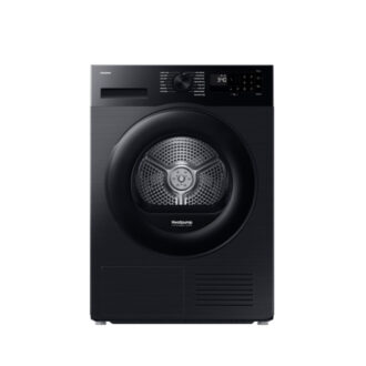 Samsung 9KG Heat Pump Tumble Dryer - Black with Free Eldo Power Strip RFK-T13 and Haley Iron HY-2032
