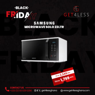 Samsung Microwave Solo 23Ltr Black