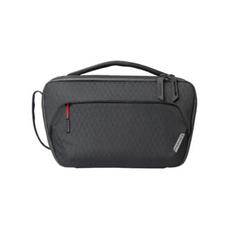 Promate Versatile Tech Essential Organizer Pouch Bag with Multiple Pockets - Black