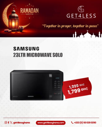 Samsung Microwave Solo 23Ltr Black
