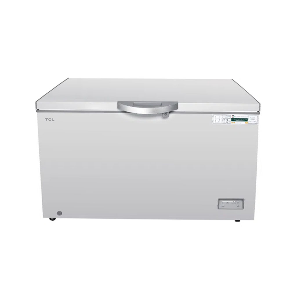 TCL Freezer 380 Litres White with Free Haley Scale 180KG and Eldo Power Strip