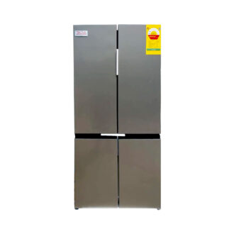 Zara Fridge French Door 340 Ltrs Net Silver Free Eldo Pro Power Strip ELDO-PSTRIP-RFK-T13 and B-ZA-002B kettle