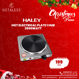 Haley Hot Electric Plate 1 Hub 2500 Watt
