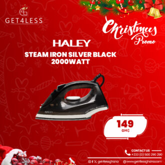 Haley Steam Iron 2000Watt Black