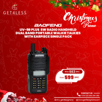 BAOFENG UV-9R Plus 8W Radio Handheld Dual Ban Portable Walkie Talkies with Earpiece