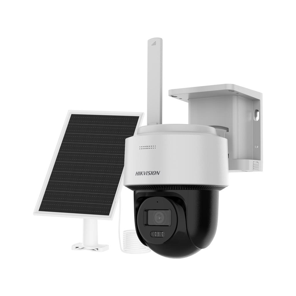 Hikvision 4MP 24/7 Solar 4G PT Camera