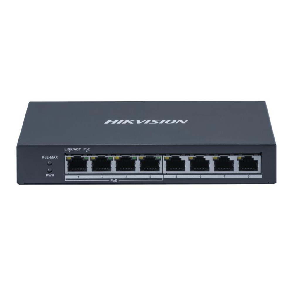 Hikvision 8-Port Gigabit Switch with 4 POE+