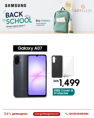 Samsung Galaxy A07 64GB 4GB RAM with Free Cover and Protector