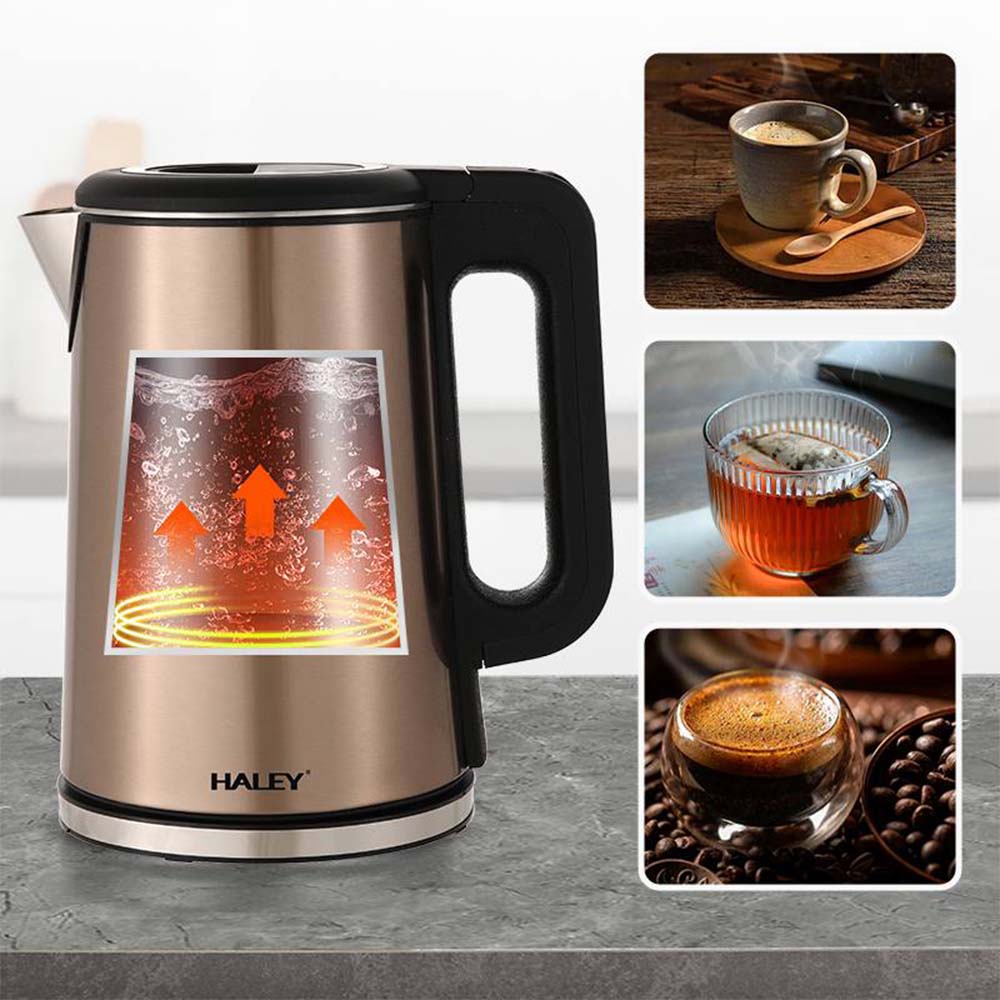 Haley Kettle 2.0 Ltr 2000Watt Black - Image 2