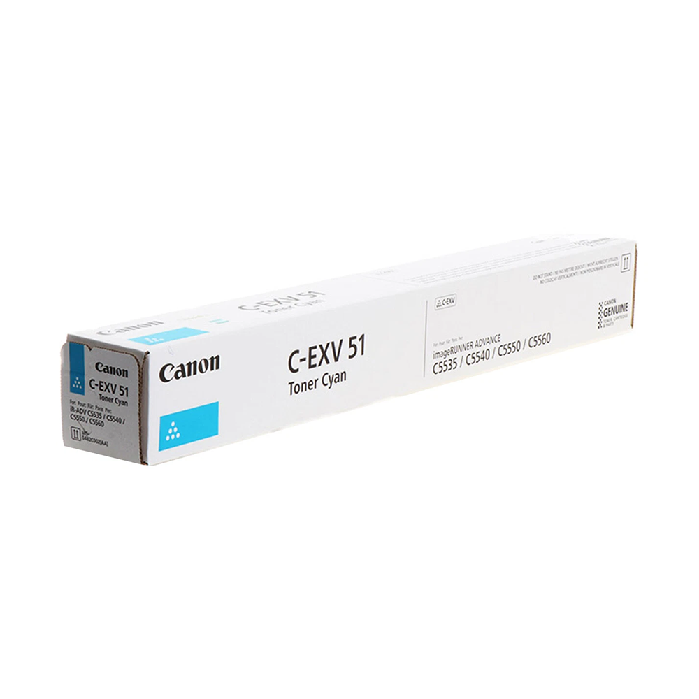 Canon C-EXV 51 Cyan Original Toner Cartridge