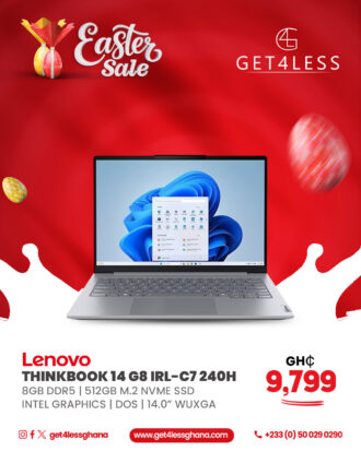 Lenovo ThinkBook 14 G8 IRL C7 240H 8GB DDR5 RAM 512GB M.2 NVMe SSD 14.0 Inches