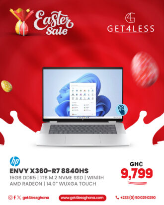 HP Envy X360 R7 8840HS 16GB RAM DDR5 1TB SSD AMD Radeon 14.0 Inches Touchscreen Silver