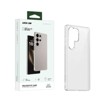 Green Lion Delgado PC Case S25 Ultra Clear
