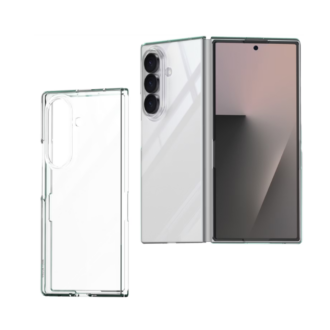 Green Lion Delgado PC case for Z Fold 7 - Clear