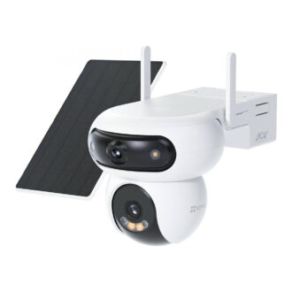 Ezviz Dual-Lens All-Day Recording Wi-Fi Camera + Solar Panel 8W 4G