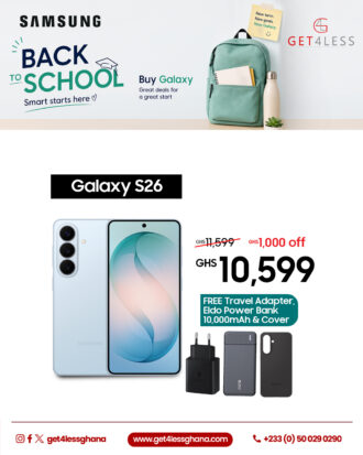 Samsung Galaxy S26 256GB 12GB RAM with Free Cover, Adapter and Eldo Power Bank