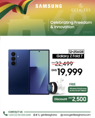 Samsung Galaxy Fold 7 256GB 12GB RAM with Free Smart Watch and Wireless Earphone