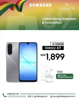 Samsung Galaxy A17 LTE 128 GB 4GB RAM with Free Cover and Wireless Earphone
