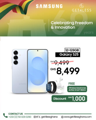 Samsung Galaxy S25 12GB RAM 128GB with free Smart Watch and Wireless Earphone