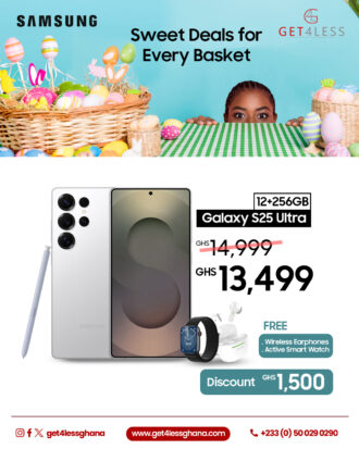 Samsung Galaxy S25 Ultra 12GB RAM 256GB with Free Smart Watch and Wireless Earphone