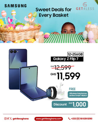 Samsung Galaxy Z Flip 7 256GB 12GB RAM with Free Smart Watch and Wireless Earphone