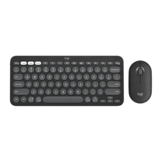 Logitech Pebble 2 Bluetooth Keyboard and Mouse Combo - Graphite