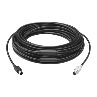 Logitech 15m Group Extender Cable - Black