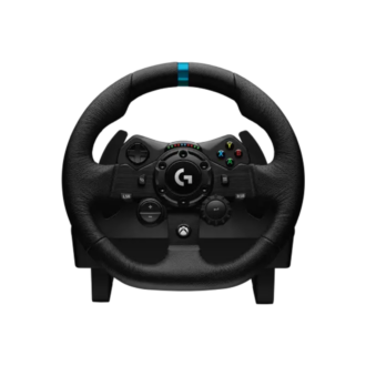 Logitech G923 Racing Wheel and Pedals - Black