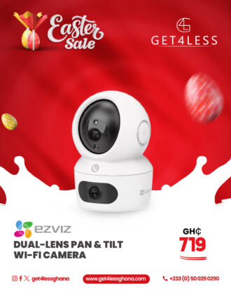 Ezviz Pan/Tilt 3.0Mp Dual Lence Wifi Camera