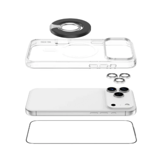 Green Lion 4-in-1 Protection Pack for iPhone 17 Pro - Clear