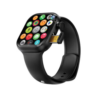 Green Lion Timex 4G 2.07 Inch Smart Watch - Black