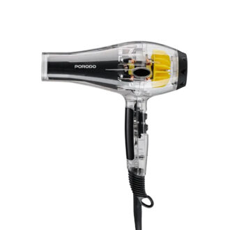 Porodo Lifestyle Crystal Shell 2000W Hair Dryer - Black