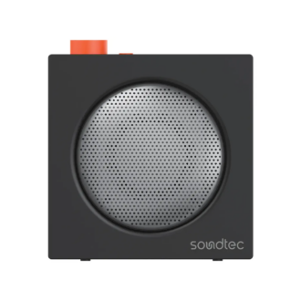 Porodo Soundtec Mini Vibe Box Portable Bluetooth Speakers  with 5W 800mAh - Black