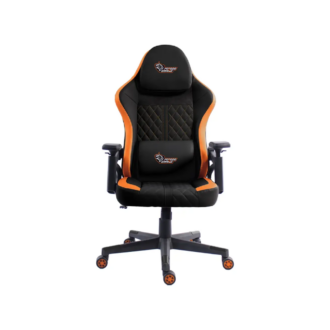 Porodo Gaming Ergonomic Gaming Chair - Black/Orange